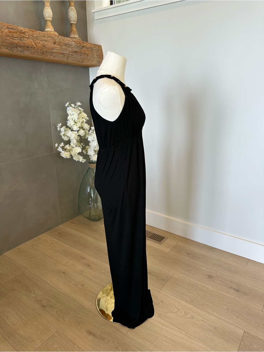 Vintage Y2K Jordan Taylor Collection Black Maxi Dress - Picture 5 of 9